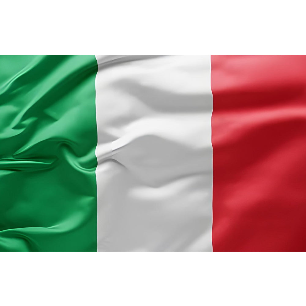 Drapeau de l’Italie tricolore vert blanc rouge – polyester haute qualité, coutures renforcées, usage intérieur extérieur