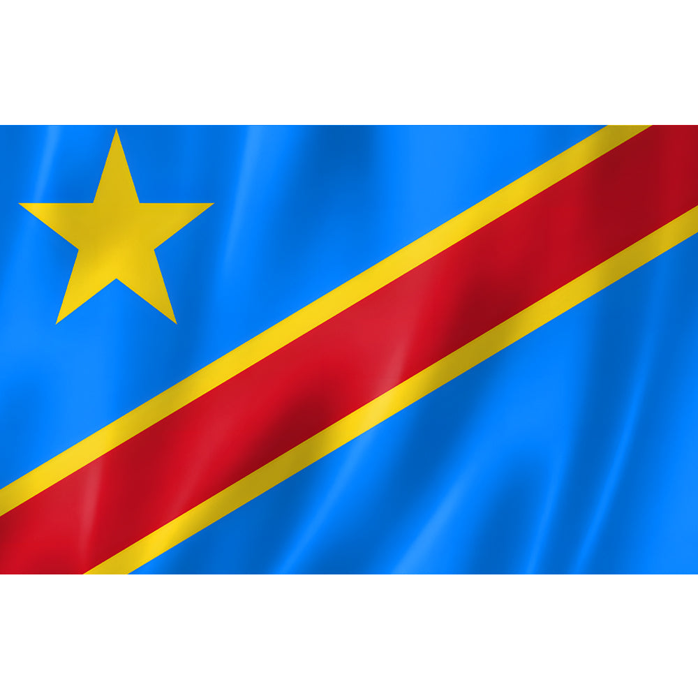 Drapeau République Démocratique du Congo