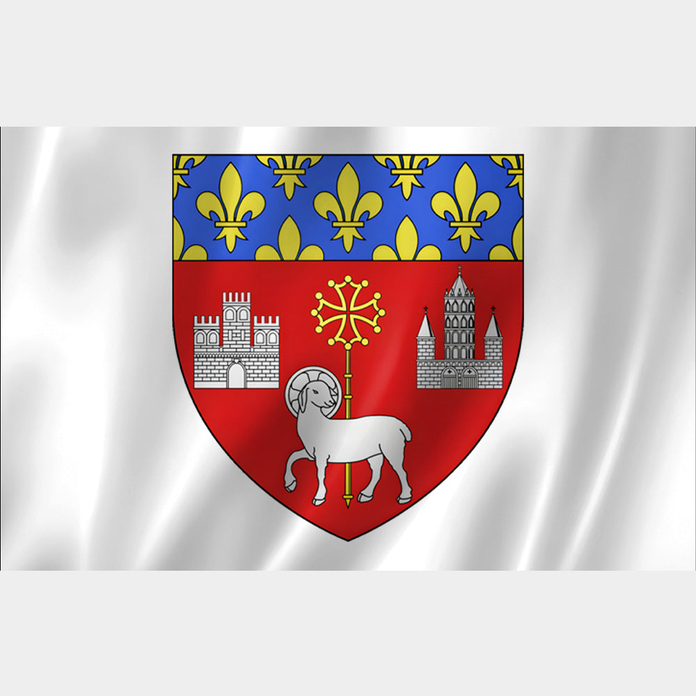 drapeau de la ville de Toulouse