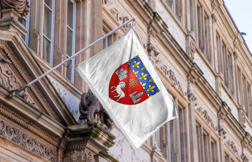 drapeau de la ville de Toulouse