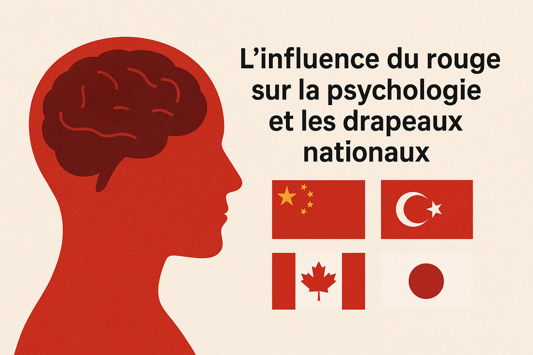 L’influence du rouge sur la psychologie humaine et la symbolique des drapeaux nationaux