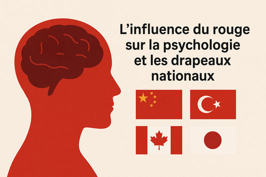 L’influence du rouge sur la psychologie humaine et la symbolique des drapeaux nationaux