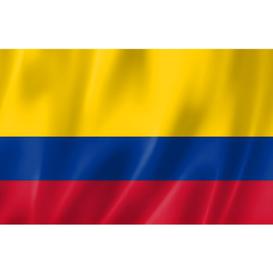 Drapeau de la Colombie jaune bleu rouge – polyester haute qualité, format 2:3, usage extérieur, coutures renforcées
