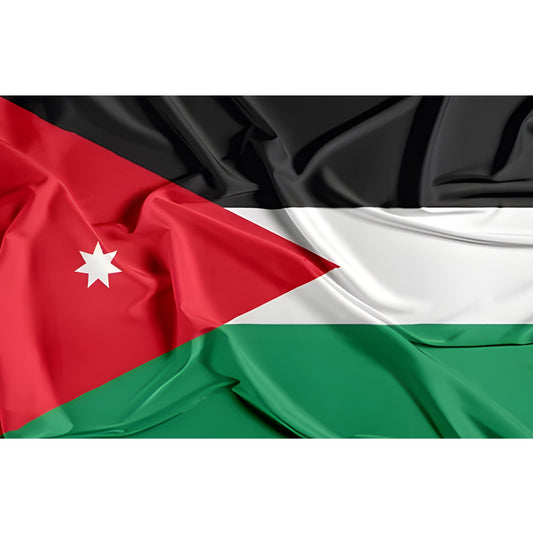 Drapeau de la Jordanie